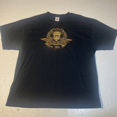 Vintage Jesus Religious Shirt Born To Die Mens XL Black