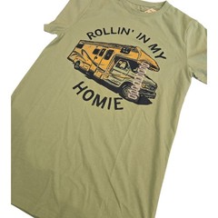 Academy Sports T-Shirt Sz Small Rollin’ In My Homie RV Camping NWT (B-01)