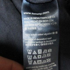 Tommy Hilfiger Graphic Shirt Mens 3Xl XXL Blue Logo Pullover