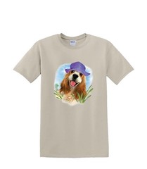 T-shirt small to 3xL – HAPPY SPRINGER spanial dog – adult