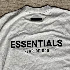 Fear Of God Essentials Light Oatmeal Tee Brand New Size M
