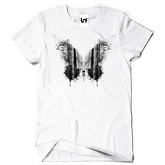 Butterfly Effect Graphic Artwork Unisex White T-Shirt (SB605)