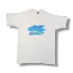 Vintage “Accent On Health” Graphic Fruit of the Loom White T-Shirt Men’s L
