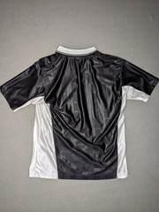 Vintage 90s Diadora Soccer Jersey Collared Football Kit Black Men’s Size Medium