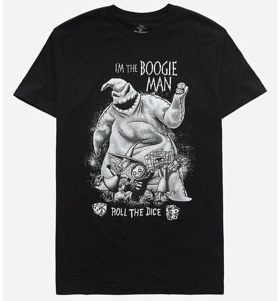 The Nightmare Before Christmas The Best Oogie Boogie Roll The Dice T Shirt New
