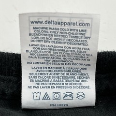 Delta T Shirt Large Short Sleeve Crew Neck Tee Not Listening Funny Quote Teens