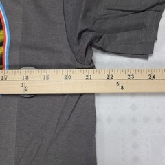 Iron Maiden Beast on the Run Tour Large 2 Sided New Official Number Of Gray #T25