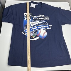 Vtg Starter 1998 New York Yankees World Series Champions T Shirt Size XL NWT