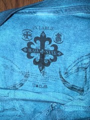 Affliction x Raw State Y2K Tee with Contrast Stitching
