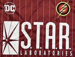The Flash Barry Allen Soccer Jersey Size XL DC Comics BoxLunch Star Labs