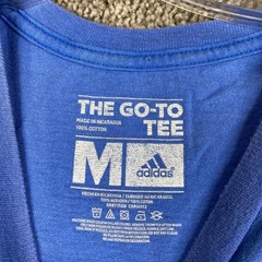 Adidas The Go-To Tee Oklahoma City Thunder Men’s Medium Short Sleeve Blue Cotton