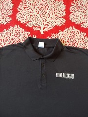 Final Fantasy VII Remake Polo Shirt Square Enix Video Game Tee RPG Gaming