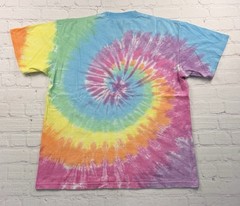 Grateful Dead Men’s Spiral Bears Tie Dye T-shirt Size Medium Liquid Blue