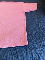 Vintage 1980’s Jerzees Super T Pink Shirt Desert Gold Series 5K Arizona, L