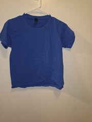 Gildan Ultra Cotton Royal Blue Crew Neck Size S