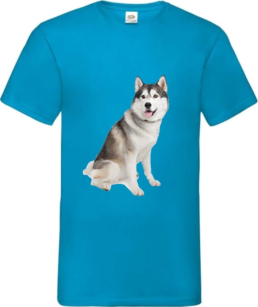 Husky Dog Pet Family Novelty T Shirt Various Colours And Sizes