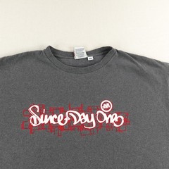 Vintage Mecca Shirt Mens 2XL XXL Gray Red Graffiti Hip Hop Rap 90s Made In USA ^