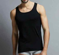 100% COTTON MENS VESTS TANK TOP SUMMER TRAINING GYM TOPS PACK PLAIN