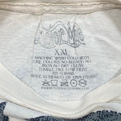 Motor Age Speedway Motorcycle Graphic TShirt Sz XXL Mens Cream Biker Retro 1931