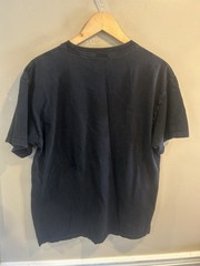 Carbon Y2K Mens Graphic Tee Black Large Shirt Clothing