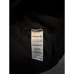 Reebok Mens 3XL Black Delta Logo Graphic T-Shirt Short Sleeve REM241TE28 1650