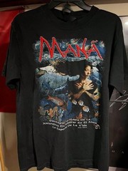 Vintage 90s Rare Mana Band Shirt Tour Concert