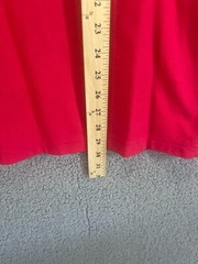 Uneek Mens Short Sleeve shirt xl Red