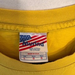 Vintage 90s Bermuda Golf Tee Yellow Graphic T-Shirt – Made in USA – Size L