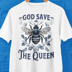 God Save the Queen Bee Climate Change Tee