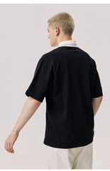 KITH Embroidered Patchwork Polo Shirt Men Summer Cool Casual Top