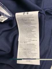 Under Armour Sleeveless Shirt Tank top Blue & White New In Package 2XL XXL