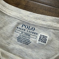 Polo Ralph Lauren Classic Fit Beige Embroidered Logo Crew Neck T-Shirt Mens M