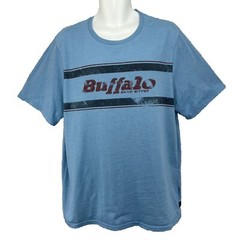 Buffalo David Bitton Graphic T Shirt/ Men’s (XL) Blue Cotton