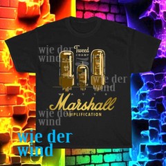 New Marshall amplification Logo Men’s T-shirt funny size S to 5XL