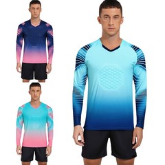 Men Outfit Jogging Set Padded Tracksuit Jersey Top Adult Elastic Waistband
