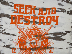 Genuine Vintage Salvage Brand T Shirt “SHOGUN” Rust V51T425 Size XXL