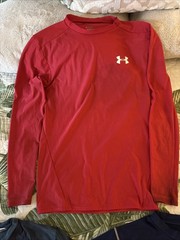 Lot 3 Mens Nike Adidas Under Armour Shirt Compression Sports Long Short Sleeve￼