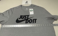 Nike Sportwear Just Do It Graphic T-Shirt Dark Grey Heather Men’s XL AR5006-063