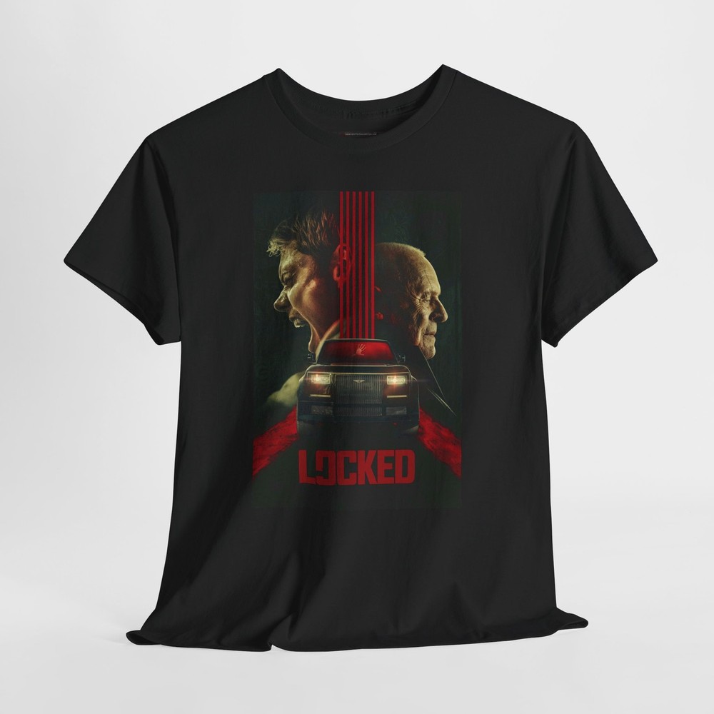 Locked 2025 Retro Movie Poster Horror Unisex Graphic T-Shirt