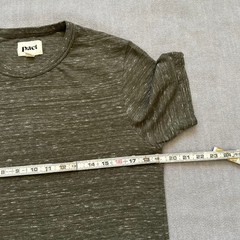 Pact Shirt Mens M Green 100% Organic Cotton Crewneck T-Shirt Tee Basic Essential