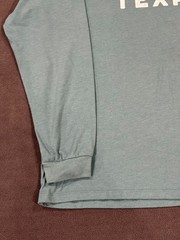 Home Free T Shirt Mens Large Teal Texas Established 1845 Sunset Graphic Cotton
