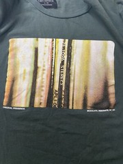Cotton On x T-bar Jelly a True Story Vinyl shirt Mens Green Collab Used Large