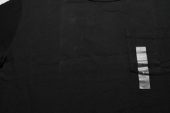 Mode Of One Men’s Short Sleeve Crew Neck Relaxed Tee EH6 Deep Black Large