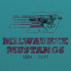 AFL Milwaukee Mustangs UGP Classics Basic Cotton T-Shirt – Antique Jade Dome
