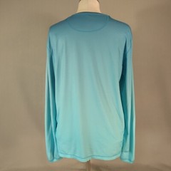 Reel Legends shirt men’s medium blue long sleeve Dri-Fit UV outdoor