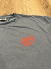 Universal Studios Japan Jaws Unisex XL Kanji T-Shirts Blue Japanese design
