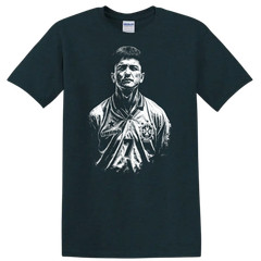 Casual Portrait Graphic T Shirt Minimalist Design Tee for Everyday Wear