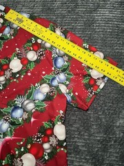 Christmas Casual 5XL Hawaiian Short Sleeve Button Up Shirt Ornaments Garland