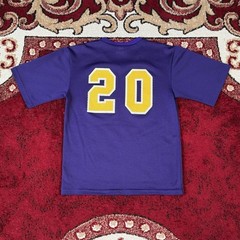 Vintage 80s-90s Wildcats Purple Mesh #20 Sports Jersey Size M Made in USA