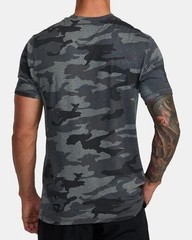 RVCA Sport Vent Performance Athletic Camo Crew Neck T-Shirt Sz M